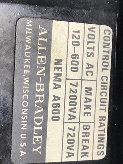 Used ALLEN BRADLEY Starter 509-AOD SER A #128713