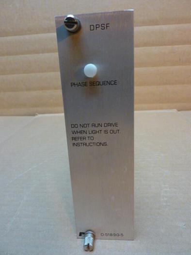 Used RELIANCE ELECTRIC DPSF Circuit Board 0-51890-5 #23088