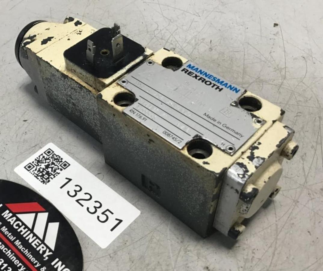 Used MANNESMANN REXROTH Valve 3WE6A53/AG24NZ4 USED