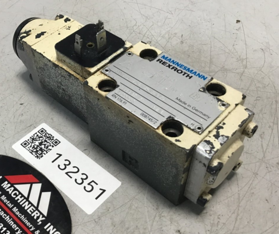 Used MANNESMANN REXROTH Valve 3WE6A53/AG24NZ4 USED