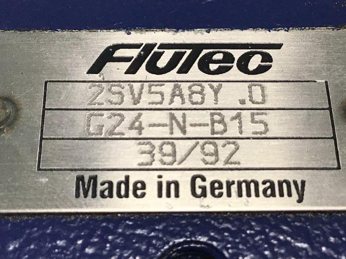 Used FLUTEC Valve 2SV5A8Y.0 #132313