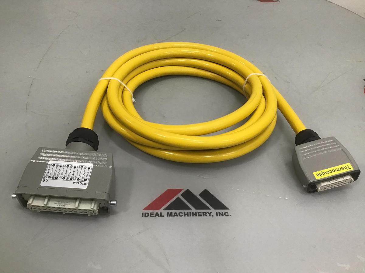 IDEAL MACHINERY IMTC12-6 12 Zone Thermocouple Cable NEW #141910