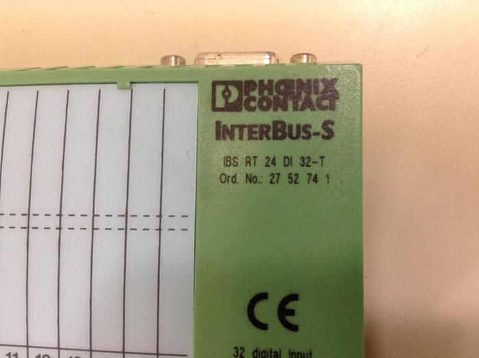 Used PHOENIX CONTACT InterBus-S IBS RT 24 DI 32-T #79547