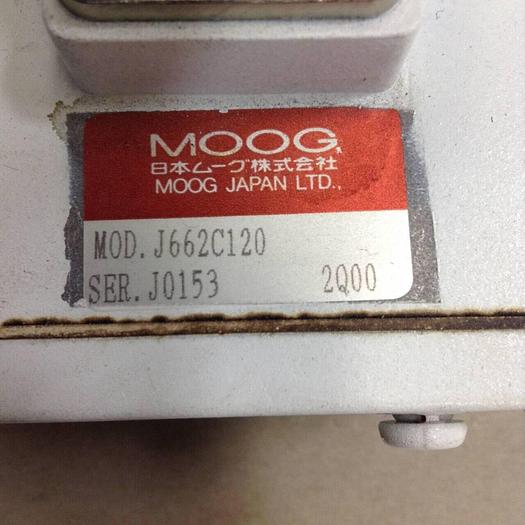 Used MOOG Servo Valve J662C120 Used