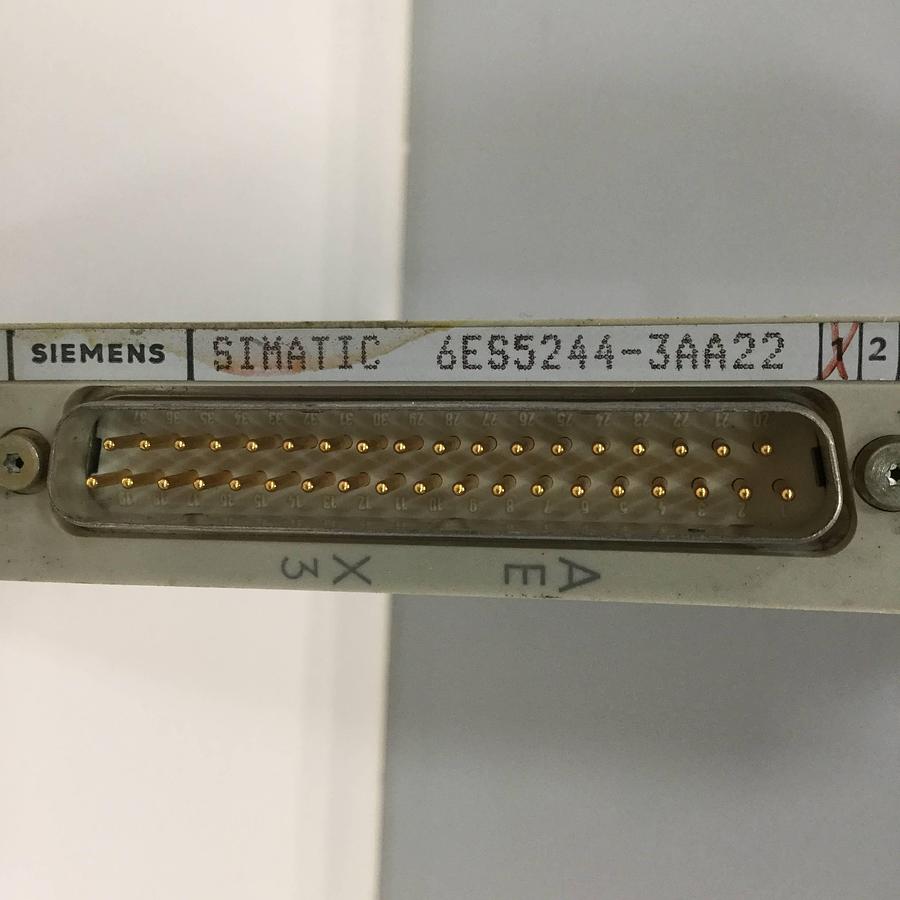 Used SIEMENS Temperature Control Module 6ES5 244-3AA22 #91867