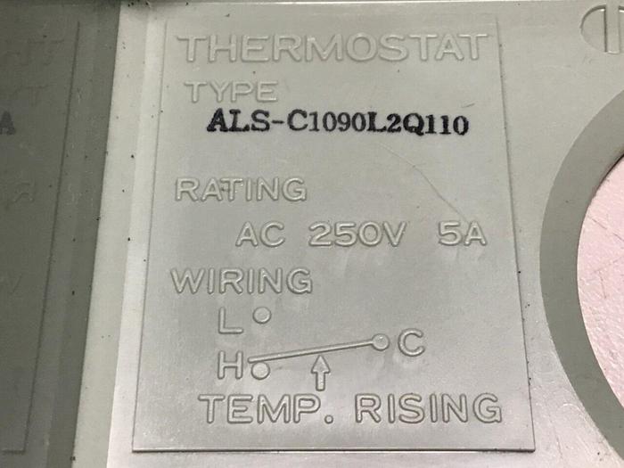 Used SAGINOMIYA SEISAKUSHO Thermostat ALS-C1090L2Q110 #114094