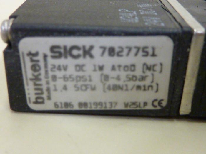 Used SICK MAIHAK Valve 7027751 #54915
