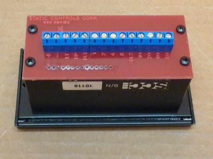 Used STATIC CONTROL SYSTEMS Display Module 850 SERIES #23162