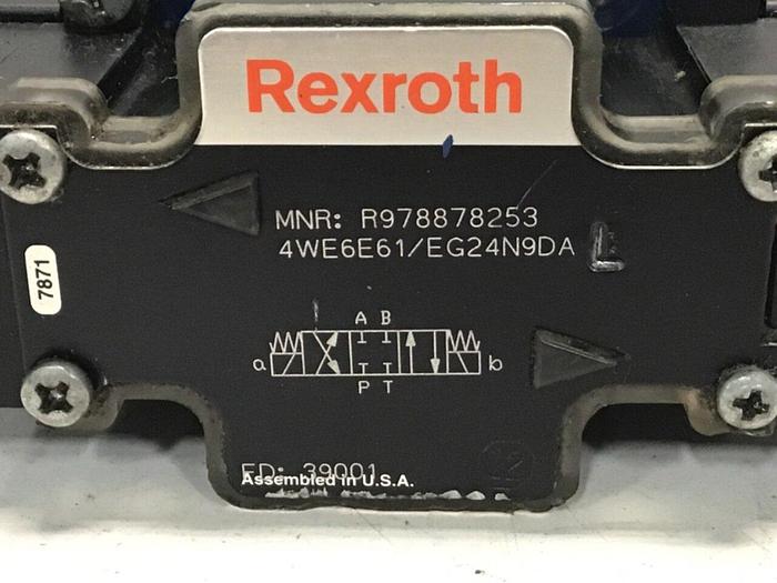 Used REXROTH Valve 4WE6E61/EG24N9DA #132197
