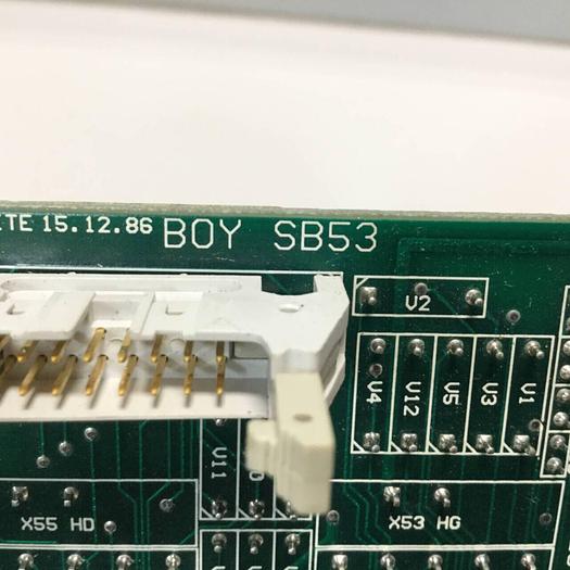 Used BOY MACHINES Circuit Board SB53 #96153