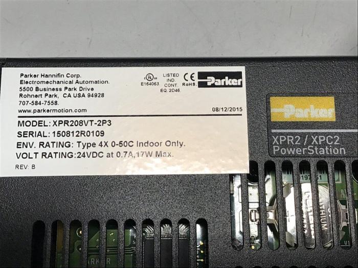 Used PARKER Touch Display XPR208VT-2P3 Used
