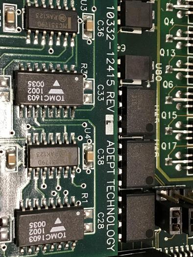 Used ADEPT Circuit Board 10332-12410 #135917