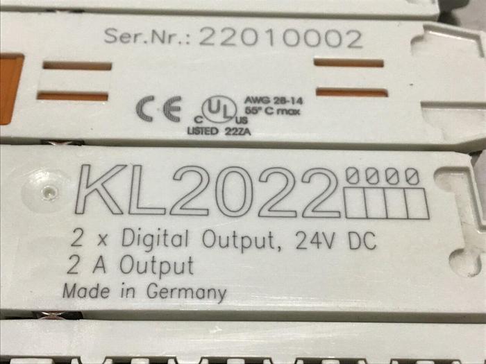 Used BECKHOFF Digital Output Module KL2022 Used