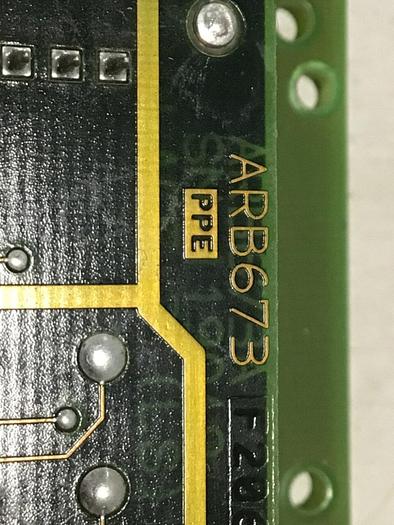 Used ARBURG Back Plane Circuit Board 676 #138325