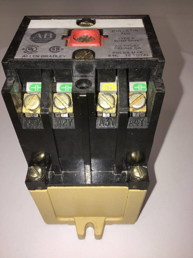 Used ALLEN BRADLEY AC Relay 700-P400A4 SER B Used