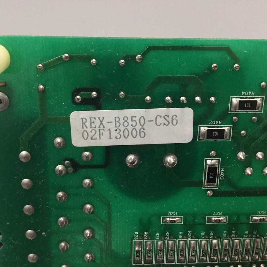 Used RKC Temperature Control Board REX-B850-CS6 Used