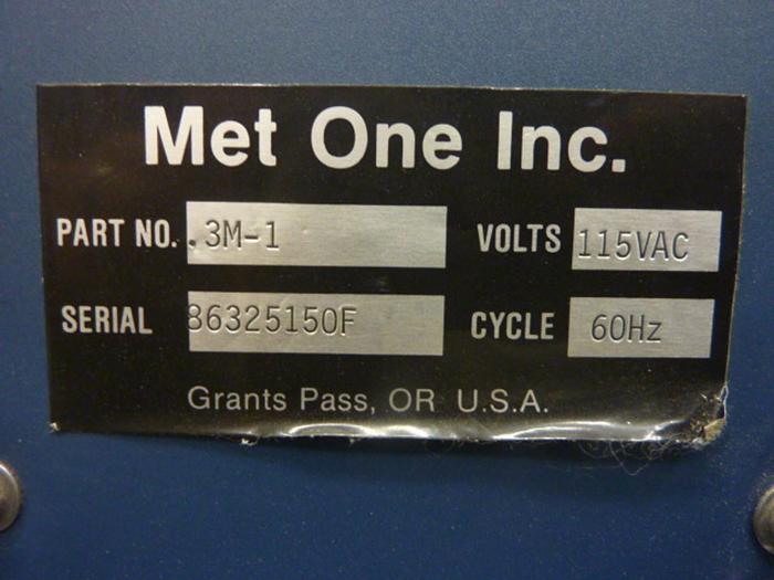 Used MET ONE Particle Counter .3M-1 Used