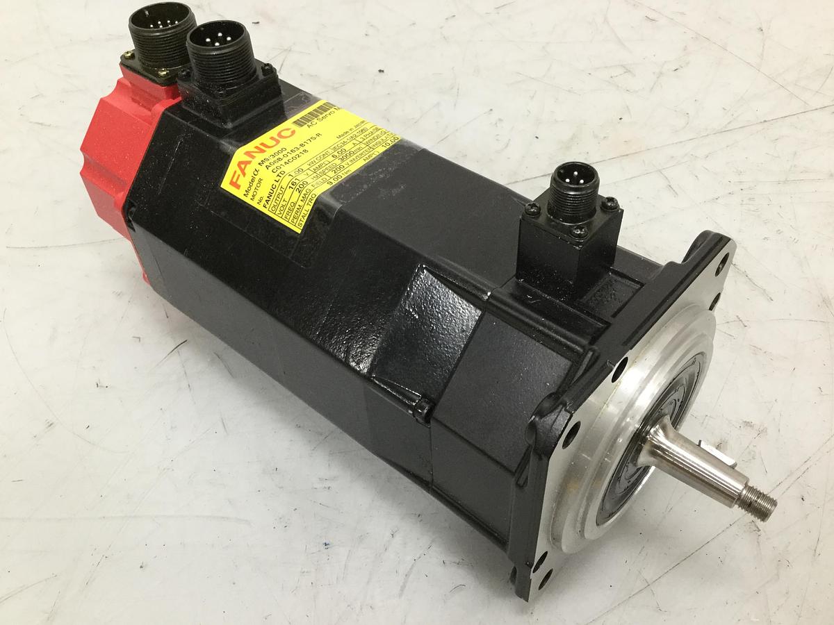 Used FANUC AC Servo Motor A06B-0163-B175-R #109696