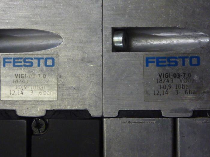 Used FESTO Control Block / Valve Terminal IFB13-03 #63756