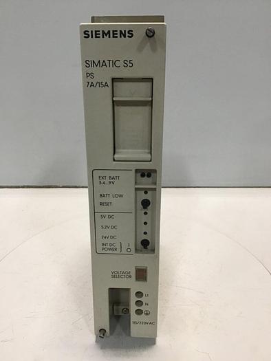Used SIEMENS Power Supply 6ES5 951-7LD12 #119270