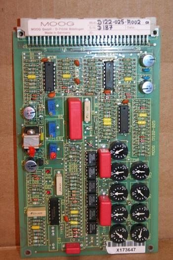 Used MOOG Circuit Board D122-025-A002A Used
