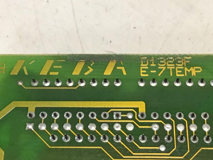 Used KEBA Circuit Board E-7TEMP D1323F Used