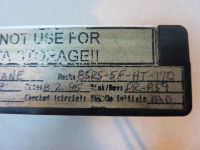 Used BARBER COLMAN Data Programming Disk 85RS-5F-HT-110 #38838