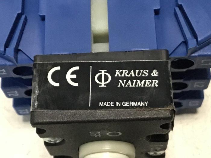 Used DUPLICATE ENTRY / DNL / KRAUS & NAIMER Switch KG 32B #125387