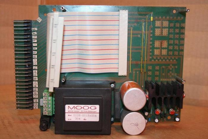 Used MOOG Power Supply Board D128-001BA004 Used