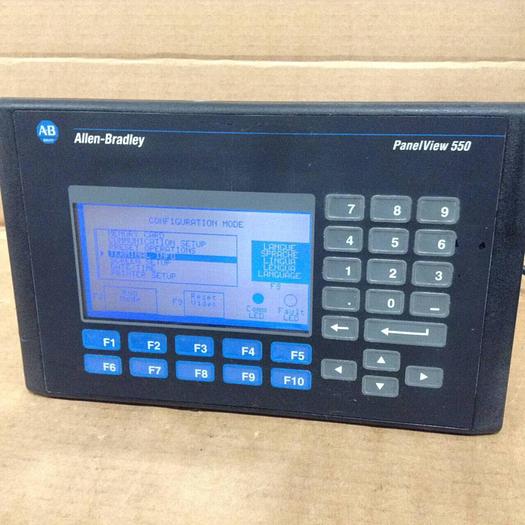 Used ALLEN BRADLEY Operator Interface 2711-B5A5 SER F Used