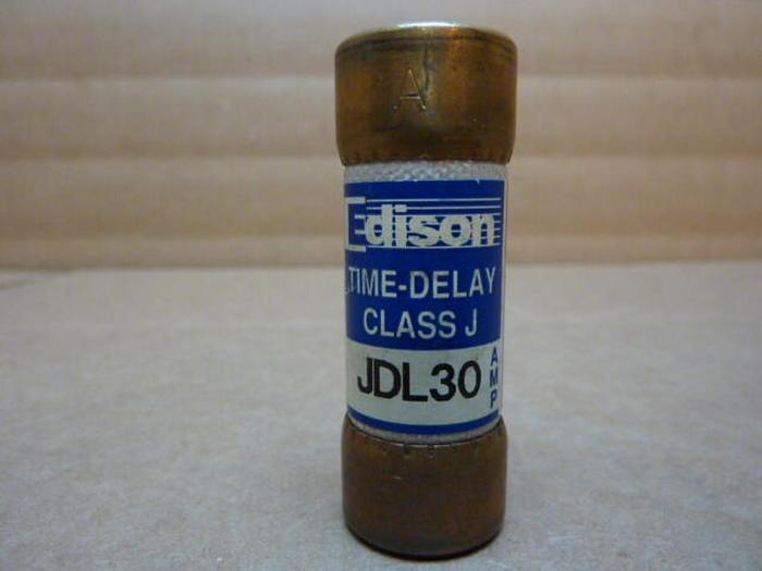 Used EDISON 30 Amp Fuse JDL-30 #27773
