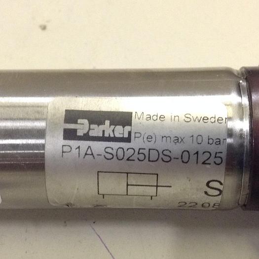 Used PARKER Pneumatic Cylinder P1A-S025DS-0125 #73402