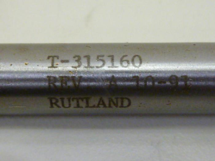 RUTLAND End Mill Bit T-315160 #52617