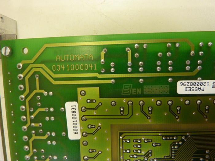 Used AUTOMATA Circuit Board 0341000041 #63001