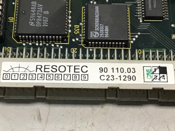 Used RESOTEC Circuit Board 90110.03 Used