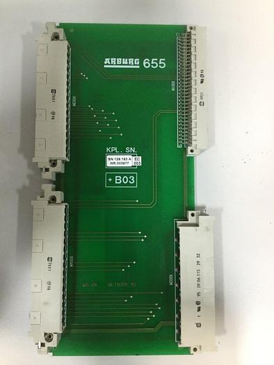 Used ARBURG Circuit Board ARB 655 USED