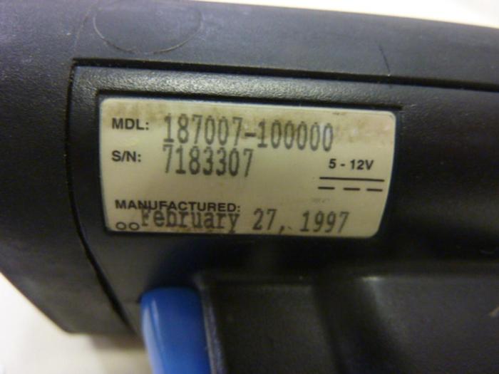 Used COMPUTER IDENTICS Barcode Scanner 187007-100000 #49749