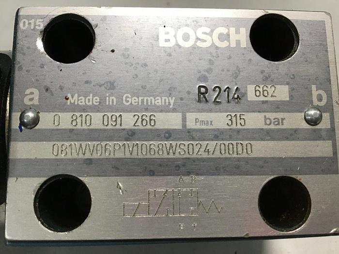 Used BOSCH Valve 0 810 091 266 #134658