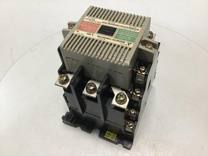 Used MITSUBISHI Magnetic Contactor S-K80 #111927