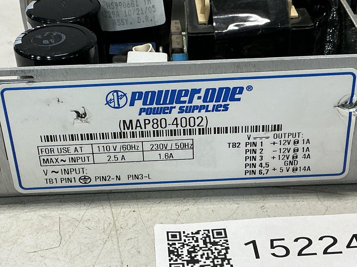 Used POWER-ONE MAP80-4002