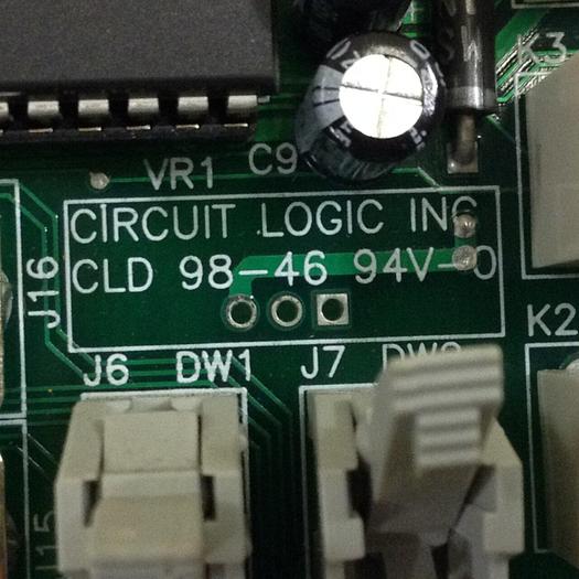Used AMERICAN MSI Circuit Board CLD 98-46 94V-0 #86616