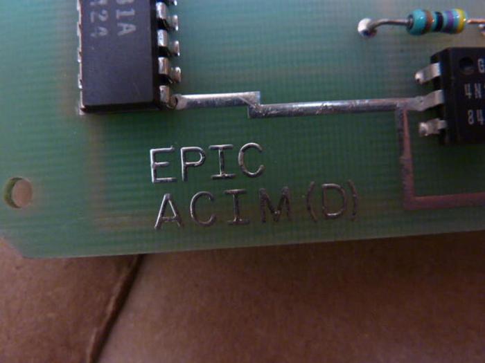 Used EPIC Circuit Board 22857-1 REV E #22504