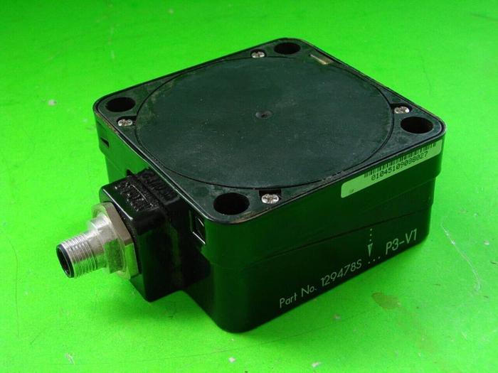 Used PEPPERL & FUCHS Inductive Sensor NRB50-FP-E2-C-P3-V1 #8396