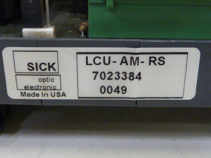 Used SICK OPTIC ELECTRONIC Power Supply LCU-AM-RS #66893