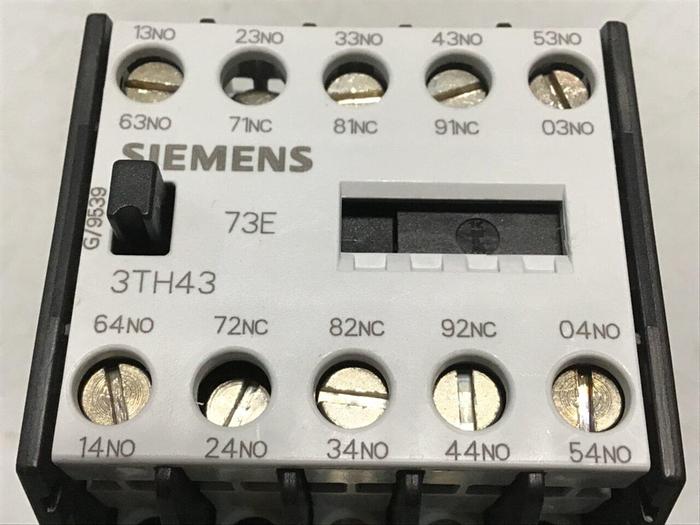 Used SIEMENS Contactor 3TH4373-0A Used
