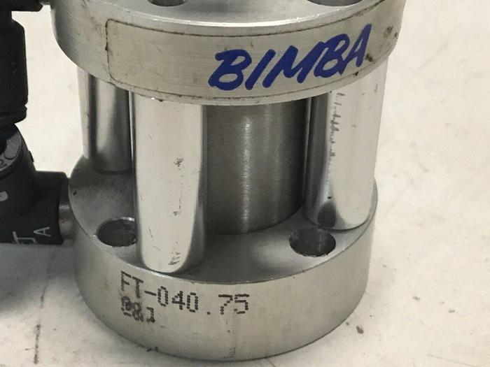 Used BIMBA Pneumatic Cylinder FT-040.75 #126984
