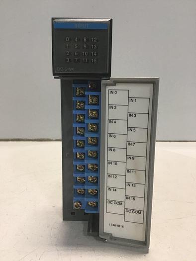Used ALLEN BRADLEY Input Module 1746-IB16 SER C #127723