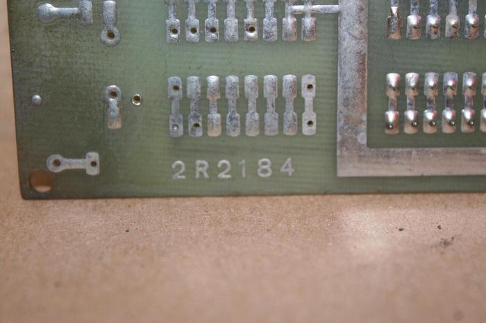 Used DEVLIEG Circuit Board 9D1252A #20706