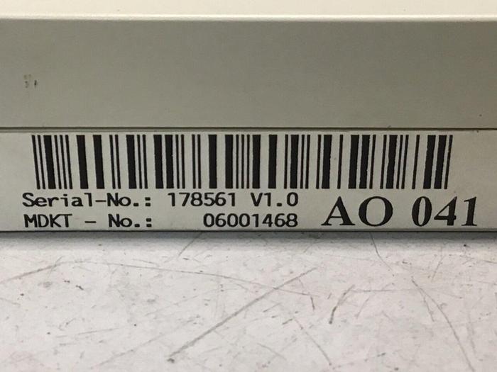 Used DEMAG Input Module MDKT AO041 06001468 #123060