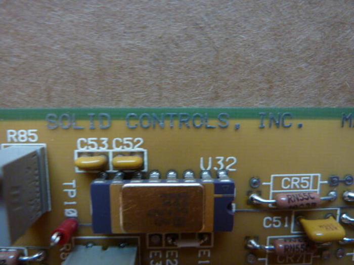 Used SOLID CONTROLS Process Control Board 24963 #5997